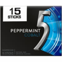 5 Gum Peppermint Cobalt Sugar Free Chewing Gum Perspective: Main