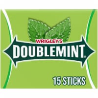 Wrigley's Doublemint Mint Gum Chewing Gum Pack Perspective: Main