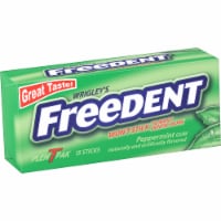 Wrigley's Freedent Peppermint Gum Perspective: Main