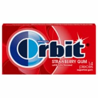 Orbit® Strawberry Sugarfree Gum Perspective: Main