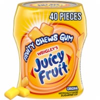 Juicy Fruit Original Bubble Gum Bottle Perspective: Main