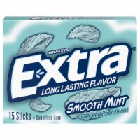 Extra® Smooth Mint Sugarfree Gum Perspective: Main
