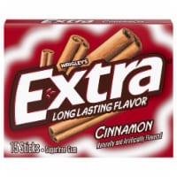 EXTRA Cinnamon Sugar Free Chewing Gum Pack Perspective: Main