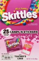 Skittles Wild Berry Fun Size Valentine's Day Candy 'n Stickers Perspective: Main