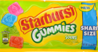 Starburst Share Size Sour Gummies Perspective: Main