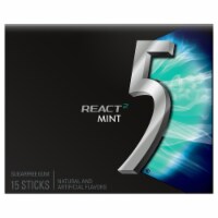 5® Sugar Free React 2.0 Mint Gum Perspective: Main
