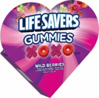 Life Savers® Message Hearts & Rings Wild Berries Gummies Valentine's Day Candy Perspective: Main