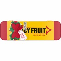 Juicy Fruit Christmas Heritage Chewing Gum Tin Perspective: Main