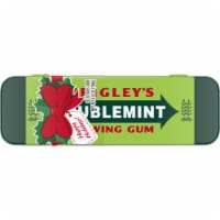 Doublemint Christmas Heritage Chewing Gum Tin Perspective: Main