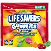 Life Savers Gummy Candy 5 Flavors Family Size Bag