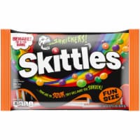 Skittles Shriekers Sour Fun Size Chewy Halloween Candy