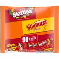 Skittles Original & Starburst Original Fruit Chews Fun Size Variety Pack
