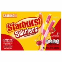 Starburst® Original Swirlers Chewy Candy Sticks Sharing Size Perspective: Main