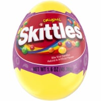 SKITTLES Original Chewy Candy Filled Easter Egg Easter Basket Candy Perspective: Main