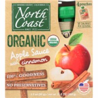 North Coast Organic Apple Sauce Cinnamon Perspective: Main