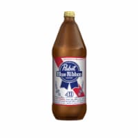 Pabst Blue Ribbon American Lager Beer Single Bottle Perspective: Main