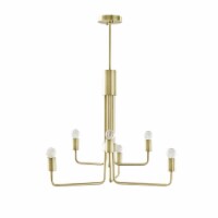 INK+IVY Milo Milo Milo Chandelier with Antique Brass Finish II150-0119