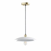 INK+IVY Saben Pendant with Gold and White Finish II151-0120