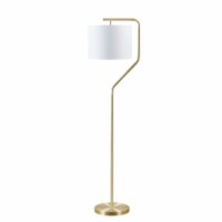 Hampton Hill Aster Floor Lamp with Black and Gold Finish FB154-1164