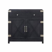 Madison Park Transitional Ellie Ellie Accent Chest with Black Finish MP130-1160