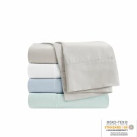 Clean Spaces BCI Cotton Sheet Set with White Finish CSP20-1502
