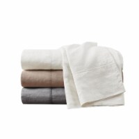 Madison Park Linen Blend Cotton and Linen Sheet Set with Warm Taupe MP20-7882