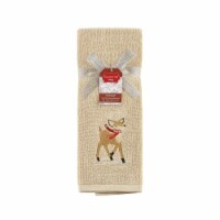 JLA Home Holiday Reindeer Hand Towel Perspective: Main