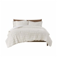 Madison Park Polyester Microfiber Comforter Set with Ivory Finish MP10-8083