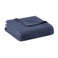 Beautyrest Cotton Blanket with Indigo Finish BR51N-3828
