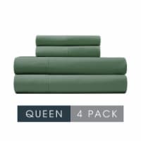 JLA Home Queen Bedding Sheets - Green Perspective: Main