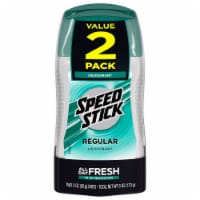 Men Speed Stick Regular Deodorant Stick 3.0 Oz Twin Pack Perspective: Main