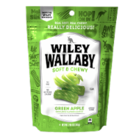 Wiley Wallaby® Soft & Chewy Green Apple Licorice Perspective: Main