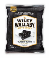 Wiley Wallaby Classic Black Soft & Chewy Gourmet Licorice Perspective: Main