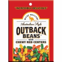 Wiley Wallaby Australian Style Outback Beans with Red Centers Chewy Candy 10 oz.