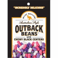 Wiley Wallaby Australian Style Outback Beans with Black Centers Licorice 10 oz. - Case Of: 10