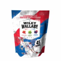 Kenny's Candy Wley Wallaby Classic Red, Green Apple, Blueberry Pomegranate Licorice 15 oz.