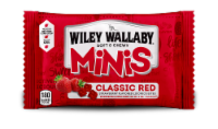 Wiley Wallaby® Minis Classic Red Strawberry Licorice Bites Perspective: Main