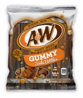 A&W Root Beer Soda Bottles Gummy Candy Perspective: Main