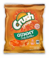 Crush Orange Soda Bottles Gummy Candy Perspective: Main