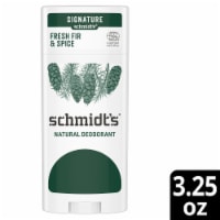 Schmidt's® Aluminum-Free 24-Hour Odor Protection Fresh Fir & Spice Vegan Natural Deodorant Stick