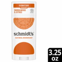 Schmidt's® Aluminum-Free 24-Hour Odor Protection Sandalwood & Citrus Vegan Natural Deodorant Stick