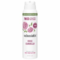 Schmidt's Rose & Vanilla Deodorant Spray