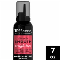 TRESemmé Mousse, Whipped Shaping Keratin Smooth for Instant Hydration, Weightless Perspective: Main