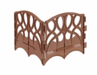 Valley View Scroll Decorative Edging - Light Brown Perspective: Main