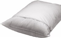 AllerEase Durable Microfiber Pillow Protector - 2 Pack - White Perspective: Main