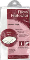 Rest Right Satin Pillow Protector - White