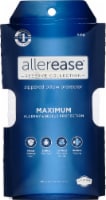 AllerEase Maximum Allergy Protection Zippered Pillow Protector - White Perspective: Main