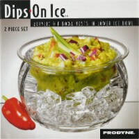 Prodyne® Dips on Ice™ Acrylic Dip Bowl - Clear
