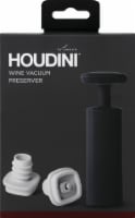 Houdini Wine Vacuum Preserver, Black