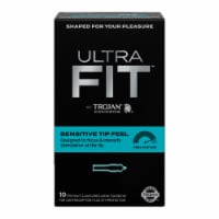Trojan Ultra Fit Sensitive Tip Latex Condoms Perspective: Main